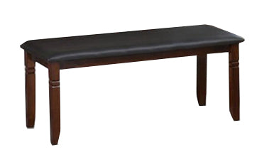 6 Seater Mid-Century Sheesham Wood 6-Seater Dining Set with Bench