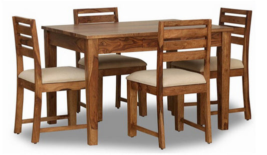 The Verona – 4-Seater Dining Set in Sheesham Wood