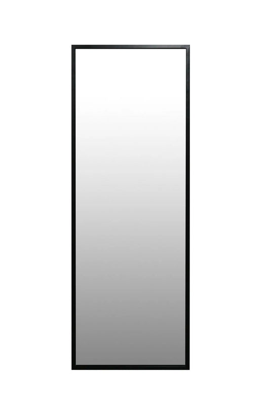 Full-Length Iron Mirror with Black-finished Frame – Modern Luxury Mirror - Furniza