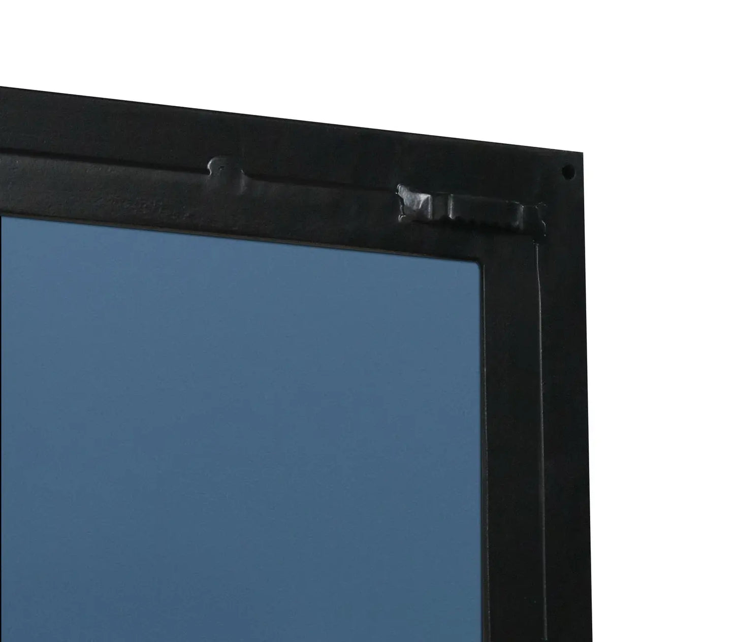 Full-Length Iron Mirror with Black-finished Frame – Modern Luxury Mirror - Furniza