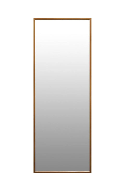 Full-Length Iron Mirror with copper-finished Frame – Modern Luxury Mirror - Furniza