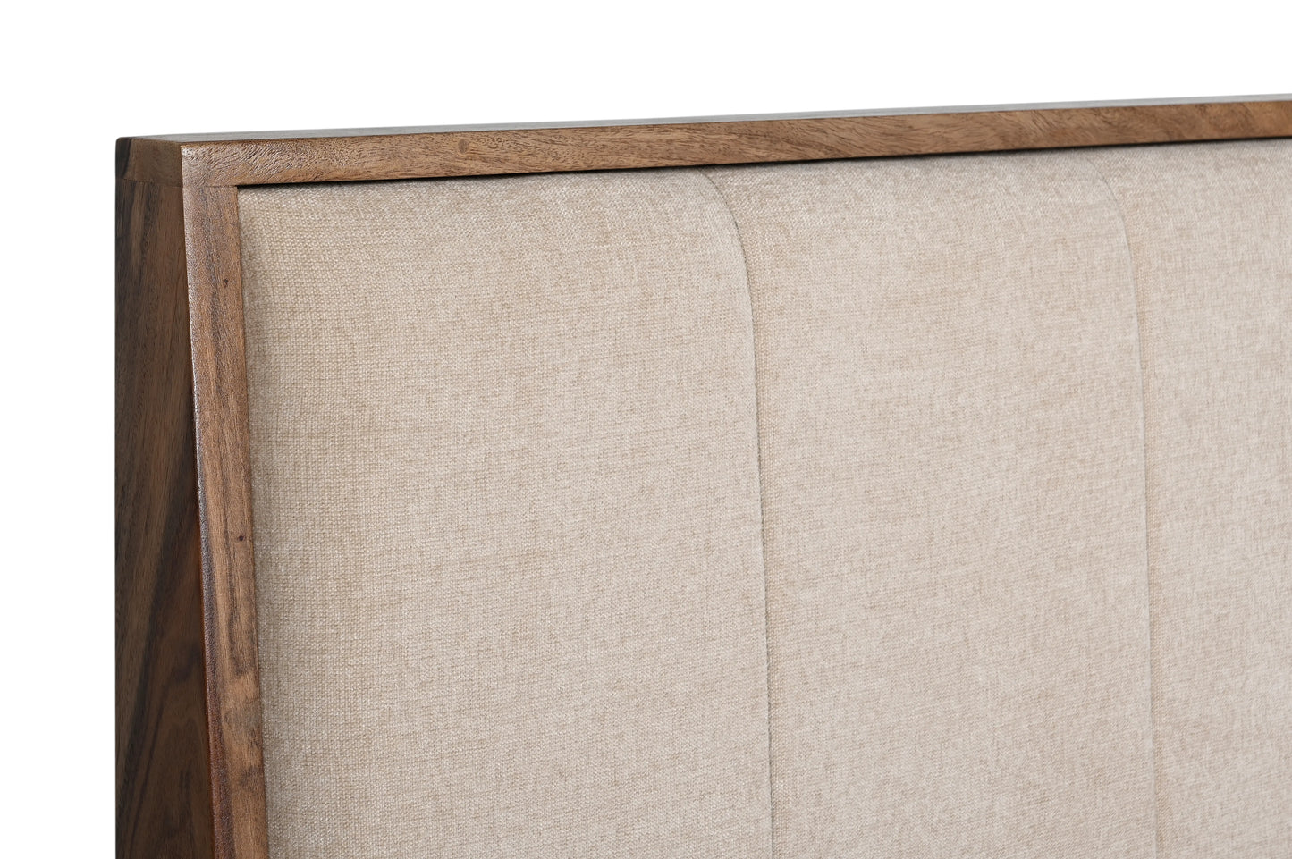 Sheesham Wood Queen Size Bed with Storage – Honey Finish