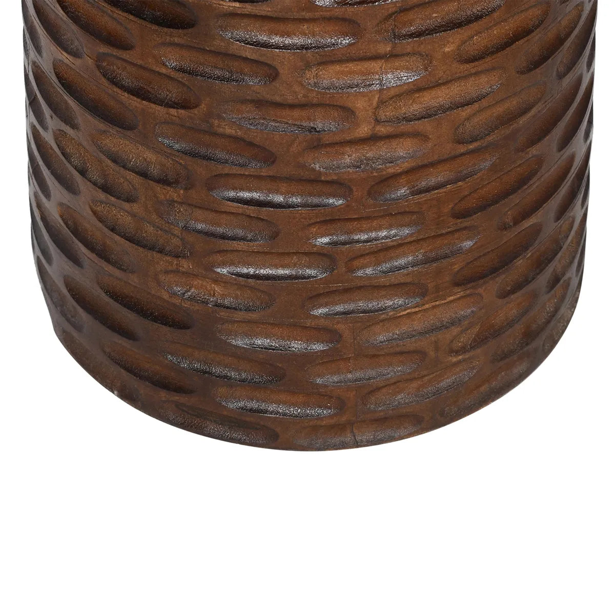 Stylish Walnut Finish Side Table – Handcrafted Accent Table