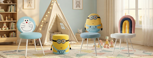 Kids Chairs with Boucle Upholstery: A Guide to Plush Playroom Seating - Furniza