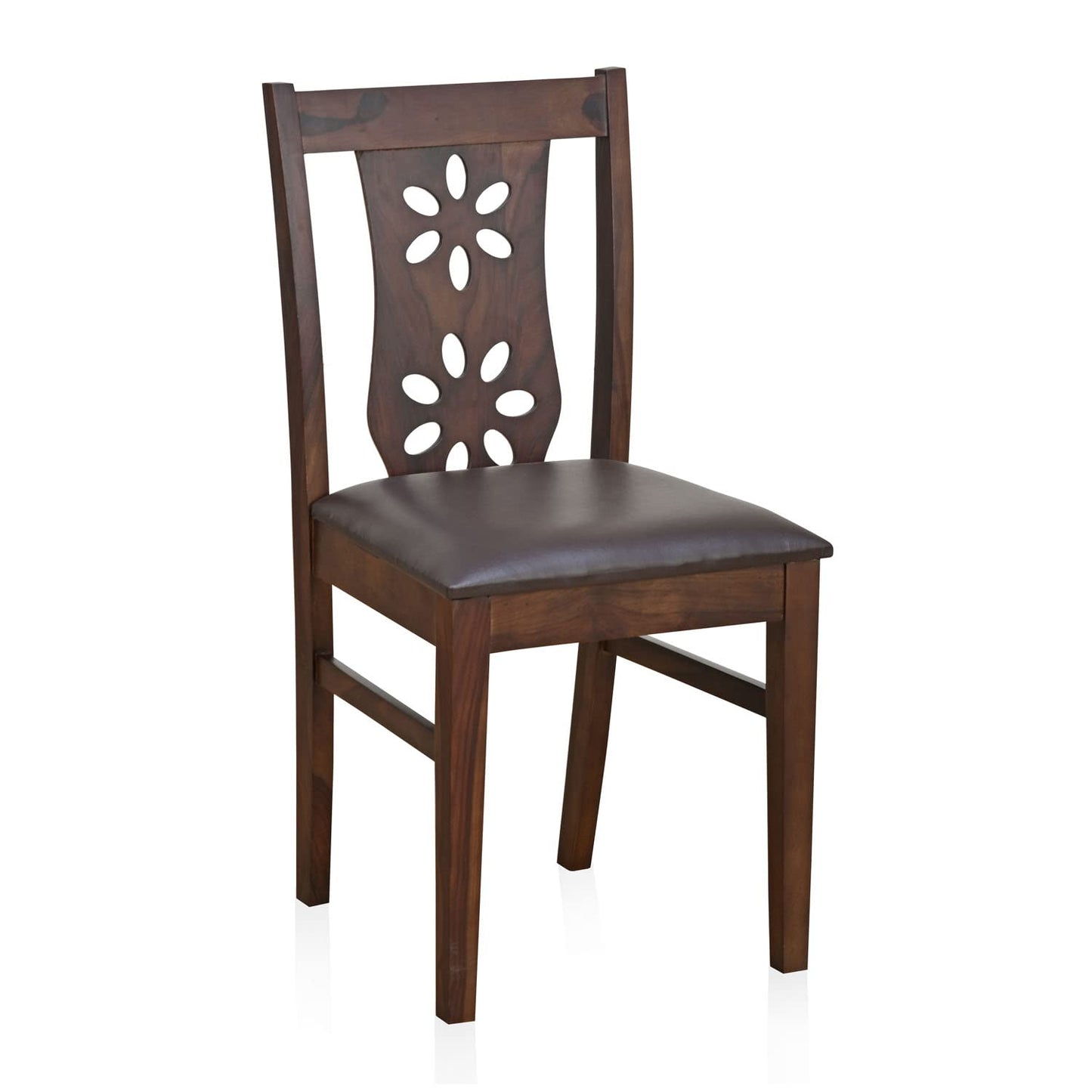 The Verona Dining Set – 6-Seater Set in Sheesham Wood and Dark Brown Finish