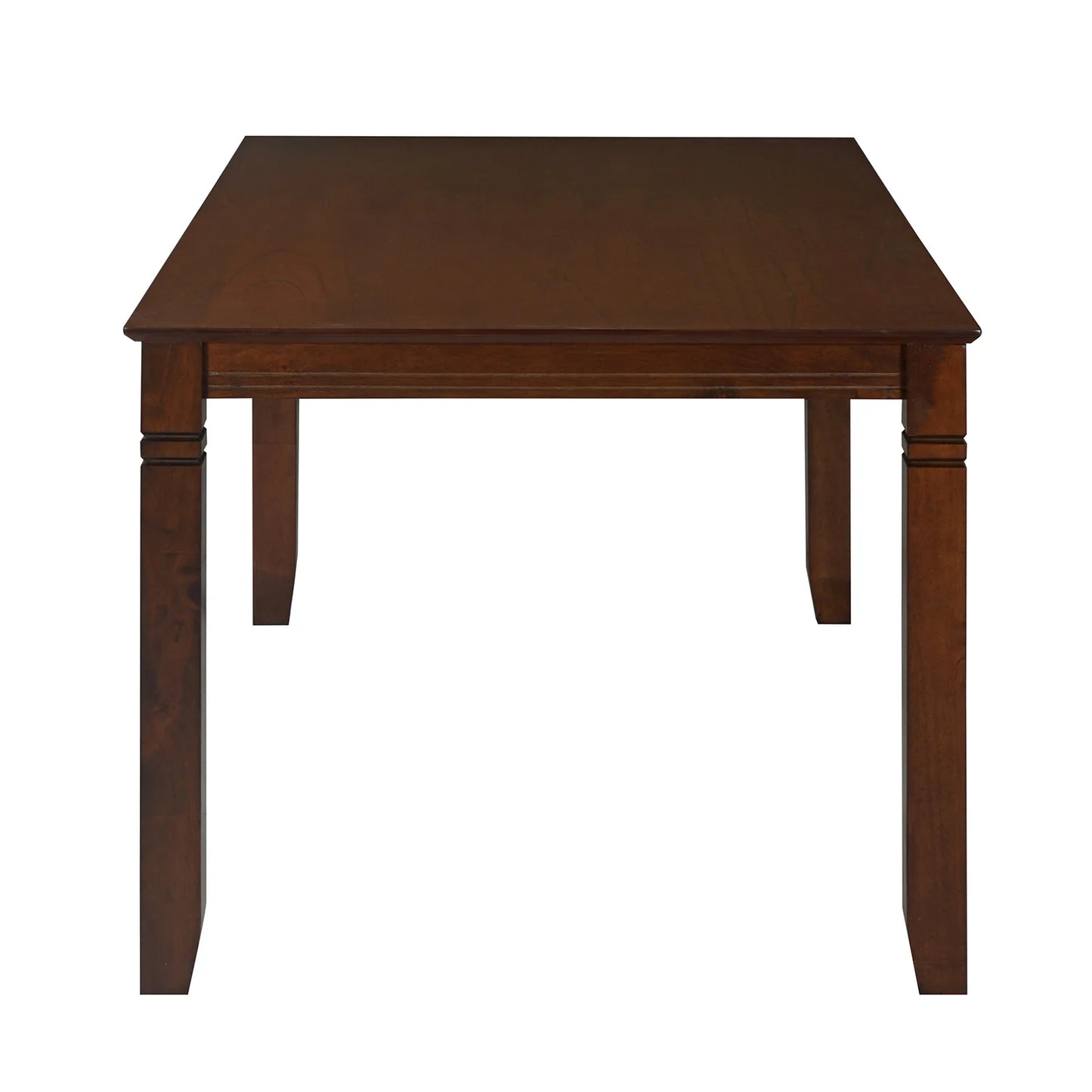 6 Seater Mid-Century Sheesham Wood 6-Seater Dining Set with Bench