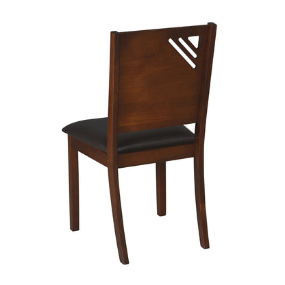 6 Seater Mid-Century Sheesham Wood 6-Seater Dining Set with Bench