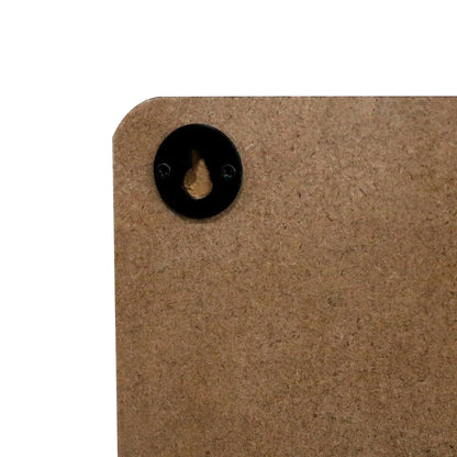 Set of 2 Hand-Carved Leaf Wall Panel FURNIZA