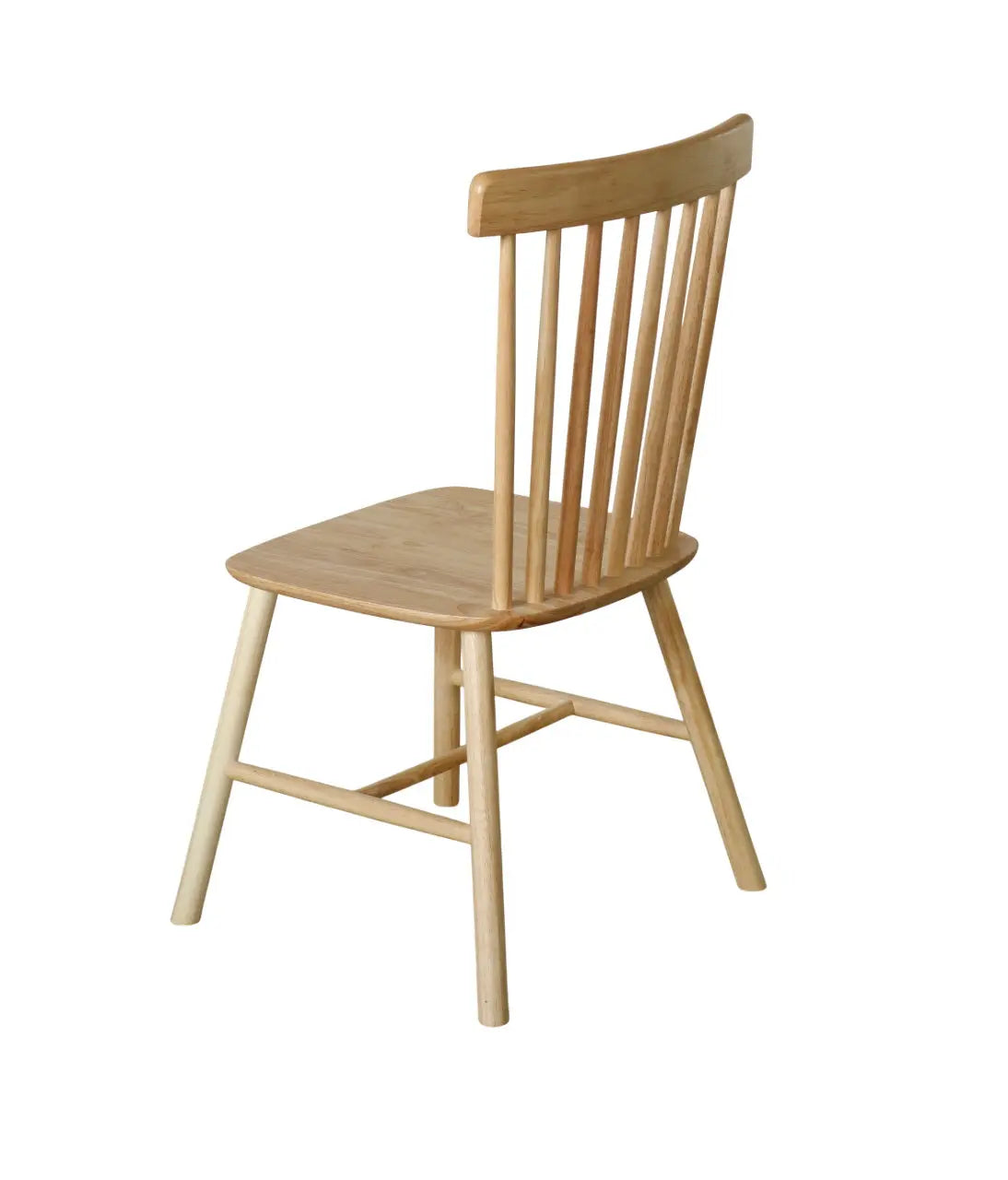 Solid Wood Dining Chair – Natural Finish Wooden Chair FURNIZA