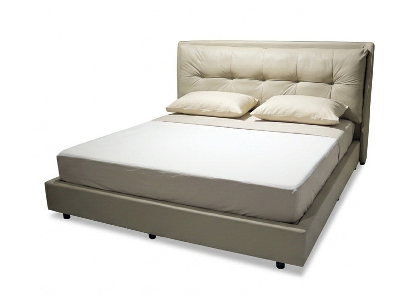 Tufted Upholstered King Size Bed – Modern Luxury Platform Bed Frame