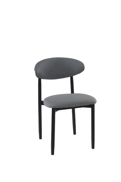 Modern Rectangular 4 Seater Dining Table Set with Cushioned Chairs FURNIZA