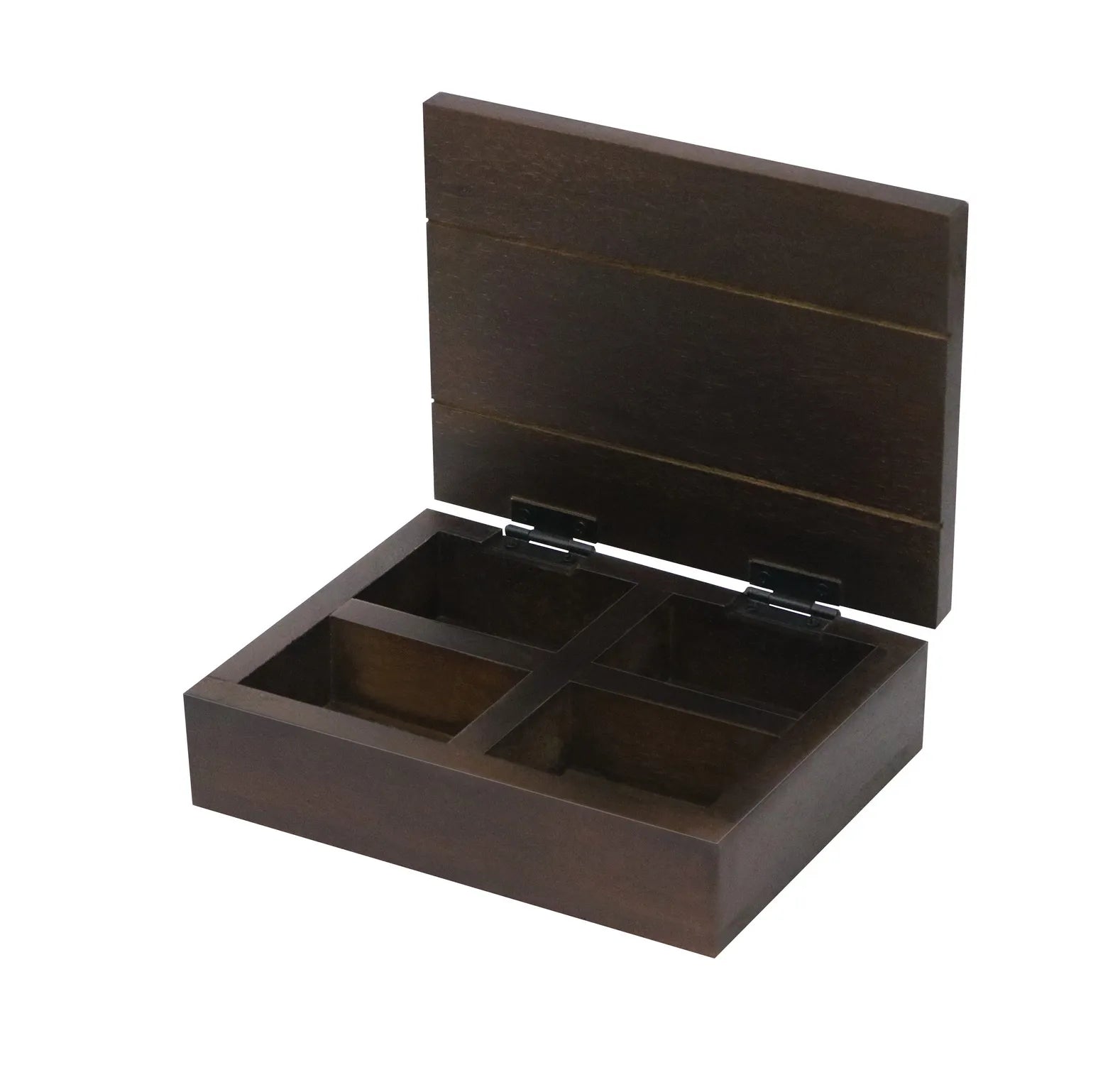 Decorative Black MDF Storage Box with Hand-Carved Geometric Design – Wooden Organizer for Jewelry, Keepsakes & Home Décor - Furniza