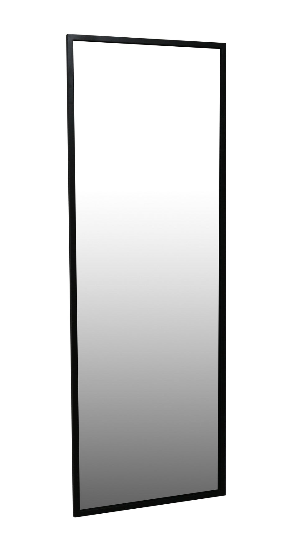 Full-Length Iron Mirror with Black-finished Frame – Modern Luxury Mirror - Furniza