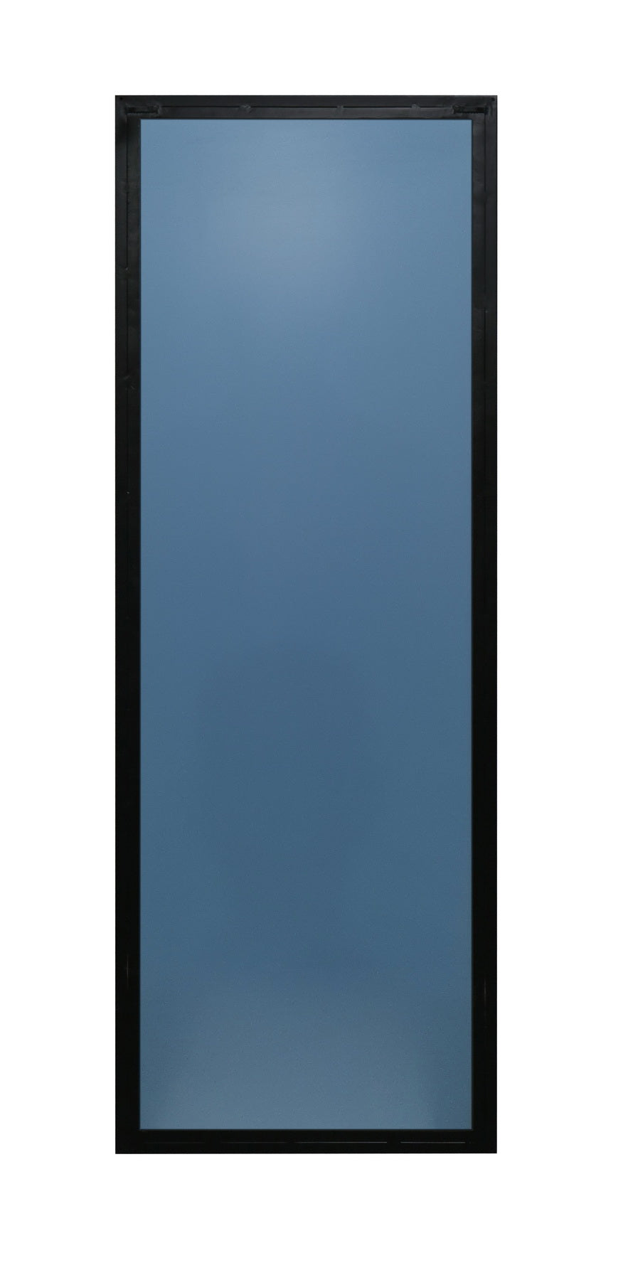 Full-Length Iron Mirror with Black-finished Frame – Modern Luxury Mirror - Furniza