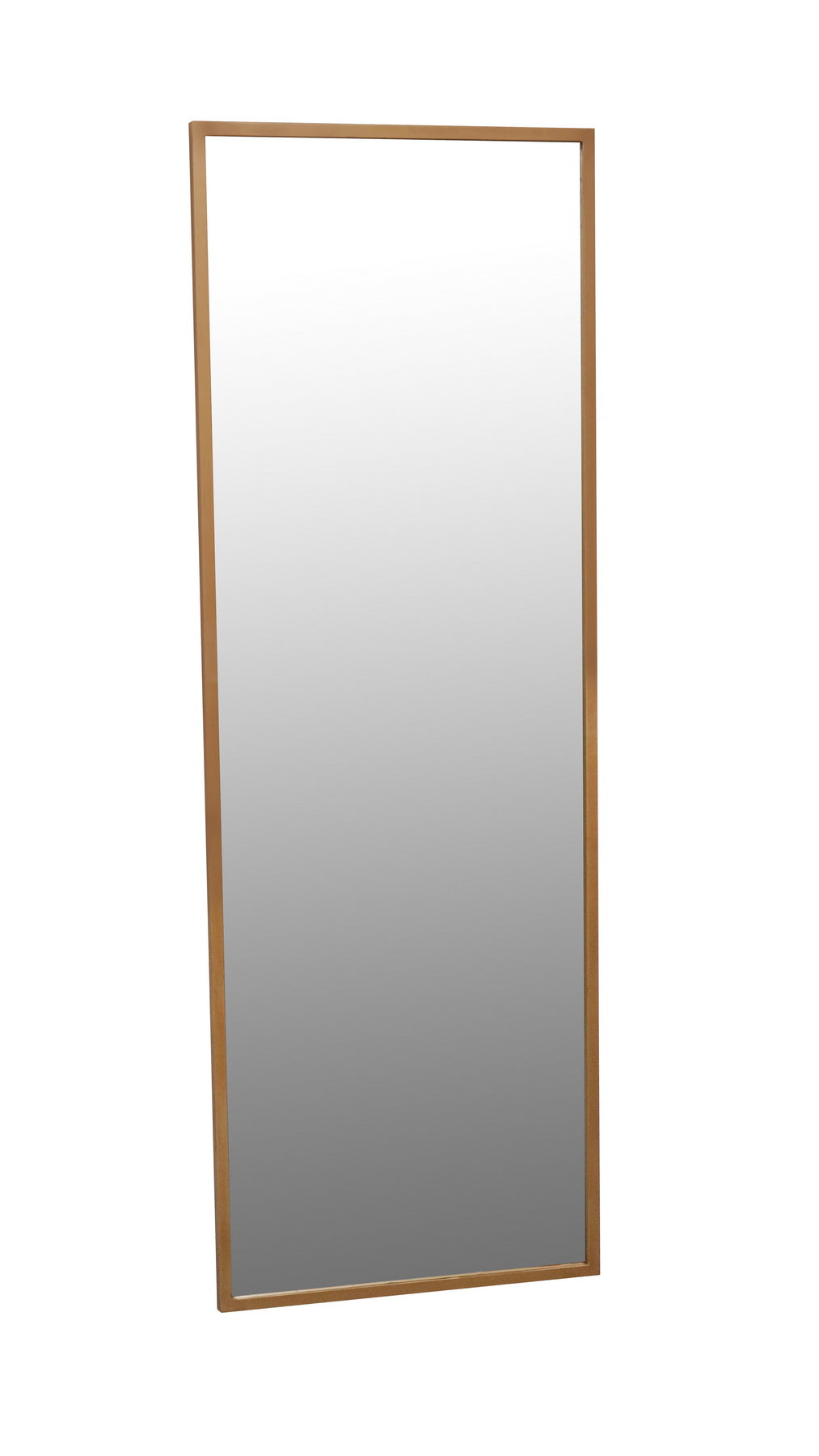 Full-Length Iron Mirror with copper-finished Frame – Modern Luxury Mirror - Furniza