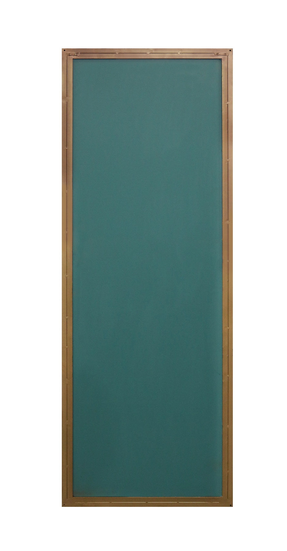 Full-Length Iron Mirror with copper-finished Frame – Modern Luxury Mirror - Furniza