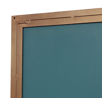 Full-Length Iron Mirror with copper-finished Frame – Modern Luxury Mirror - Furniza