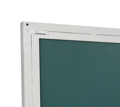Full-Length Iron Mirror with white-finished Frame – Modern Luxury Mirror - Furniza