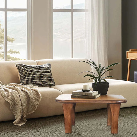 Contemporary Walnut Coffee Table