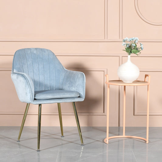 VelvetCrest Arm Chair