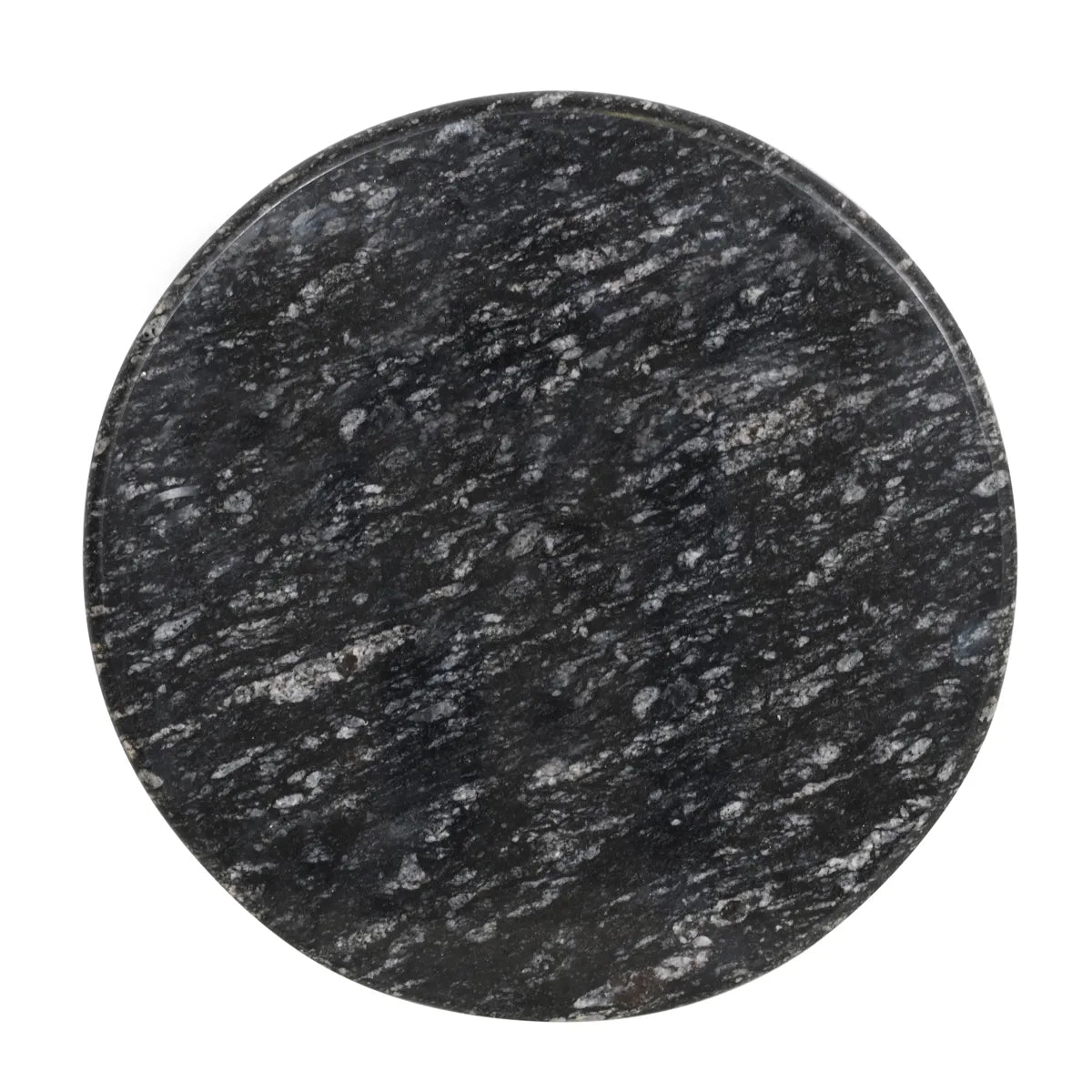 Natural Wood Coffee Table with Black Marble Top – Modern Luxury Center Table - Furniza