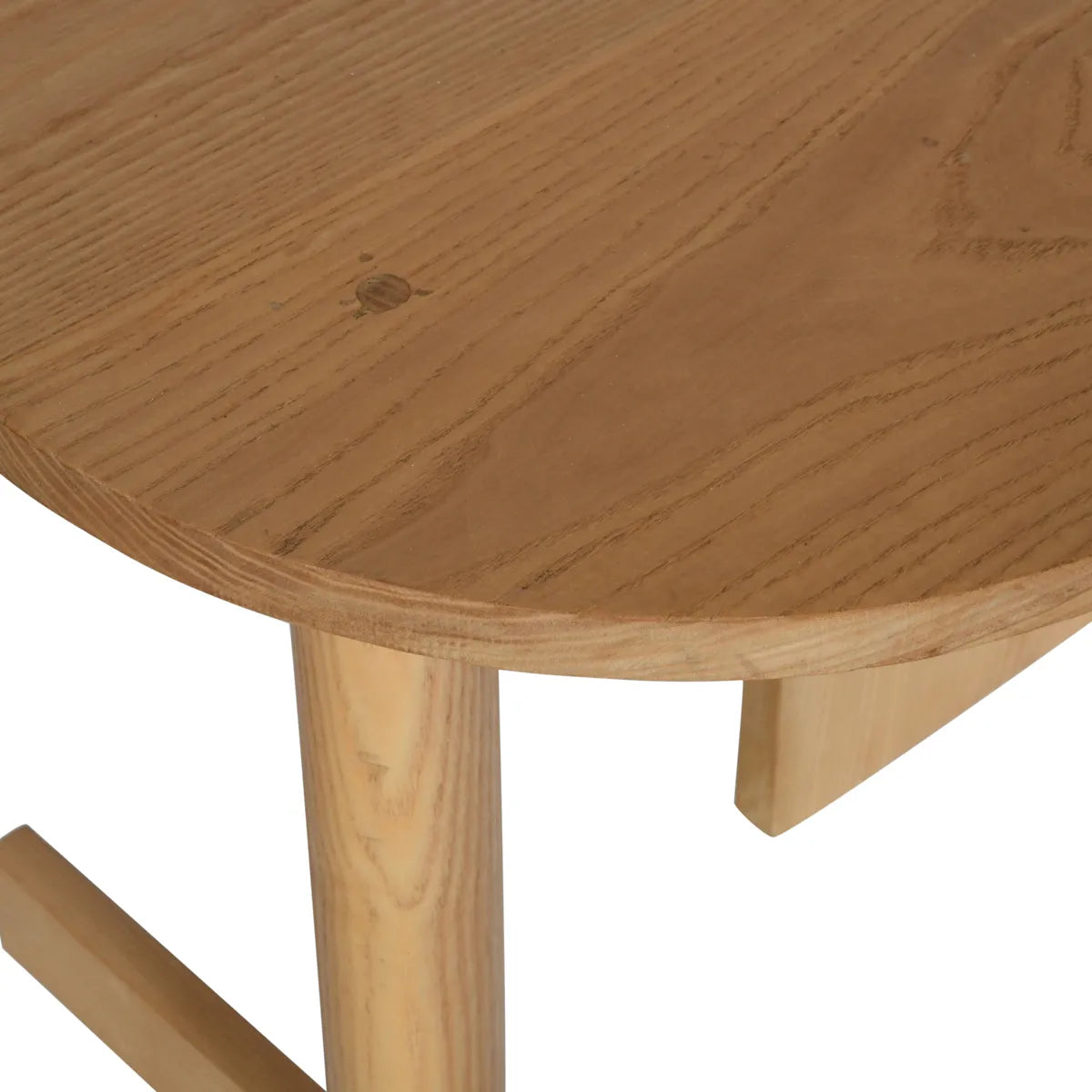 Modern Natural Finish Coffee Table - Furniza
