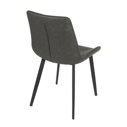 Windsor Accent Chair Grey Color